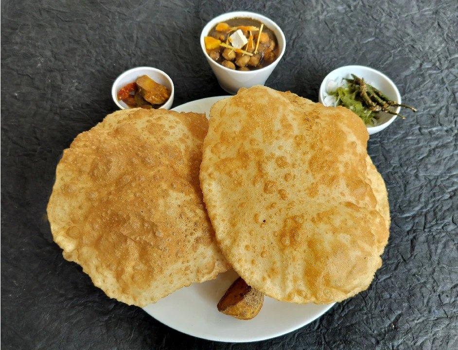 Authentic Chole Bhature
